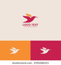 Bird vector Logo design template