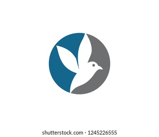 Bird vector logo icon