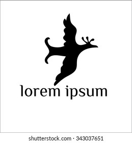 Bird vector logo (sign, symbol, icon, illustration)