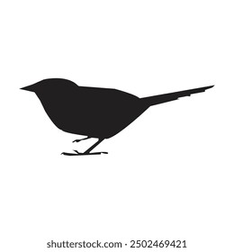 bird vector Many birds flying on sky isolated on white background.
