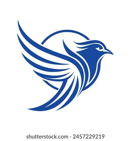 The Bird Vector Modren Logo