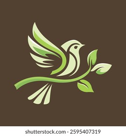 Bird Vector Nature Leaf Feather