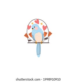 Bird Vector On White Background