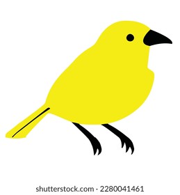 bird vector on white background, vector illustration, vector art work
