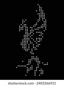 el diseño de la camiseta del vector Rhinestone