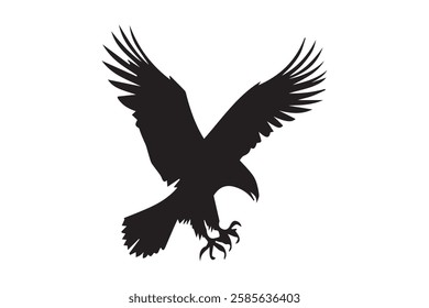 Bird with Vector Silhouette image