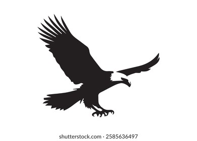 Bird with Vector Silhouette image