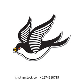  Bird vector white background. for banner, poster, web, template,tattoo, valentine's card, wedding,sticker.