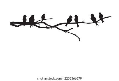 bird wall decals vinyl wall art stickers
