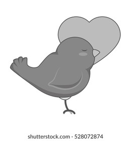 bird wedding card celebration