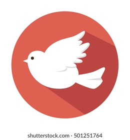 bird white wedding