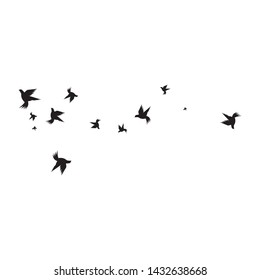 Bird wing Dove Logo Template vector illustration