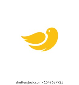 Bird wing Dove Logo Template vector illustration