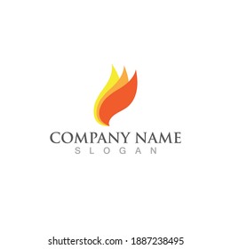 Bird wing Dove Logo Template vector illustration