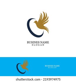 Ilustración vectorial del logotipo de la pala de aves