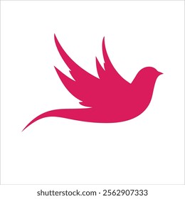 Bird wing Dove Logo Template vector illustration