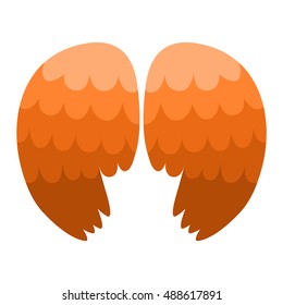 Bird wings isolated animal isolated pinion