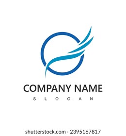 Design-Vorlage für Vogel-Wings-Logos