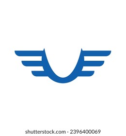 Bird Wings Logo Design Template