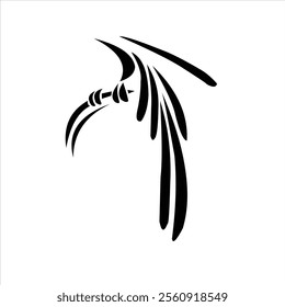 bird wings vector logo design