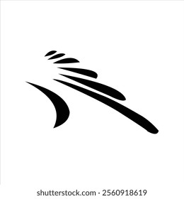 bird wings vector logo design