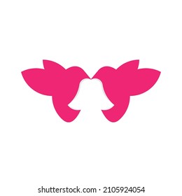 Bird Woman Creative Logo Design