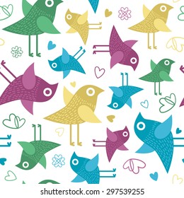 bird.background vector illustration