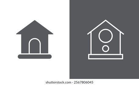 Birdcage icon design isolated. Vector illustration