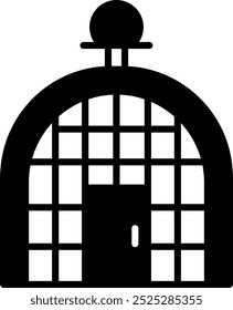 Birdcage Vector Icon Design Symbol