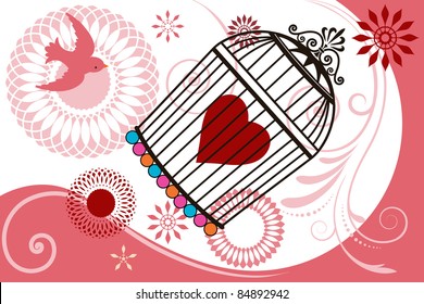 birdcage whimsical