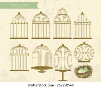 Birdcages set