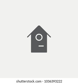 The birdhouse Flat Icon