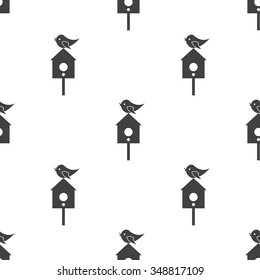 Birdhouse icon. 