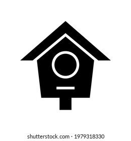 birdhouse icon or logo isolated sign symbol vector illustration - high quality black style vector icons
