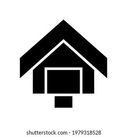birdhouse icon or logo isolated sign symbol vector illustration - high quality black style vector icons
