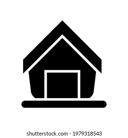 birdhouse icon or logo isolated sign symbol vector illustration - high quality black style vector icons
