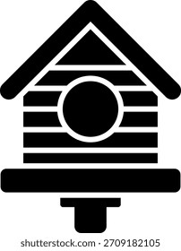 Birdhouse Nuevo Vector de diseño de iconos creativos