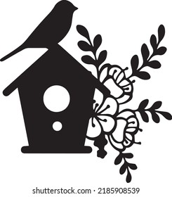 2,274 Line art birdhouse Images, Stock Photos & Vectors | Shutterstock