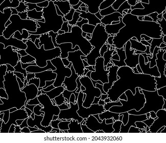 Birds abstract background. Vector illustration. 