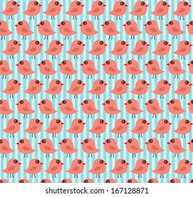 Birds Abstract  Backgrounds Vector 