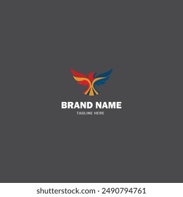 birds business logo design vactor