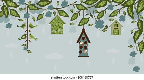 Birds and cages