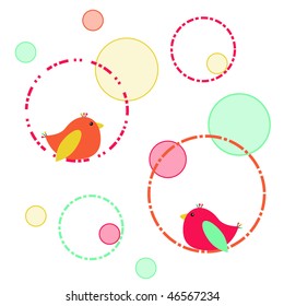 Birds and circles