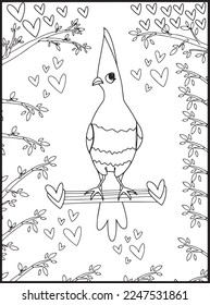 Birds Coloring Pages for Kids