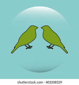 birds decoration design 