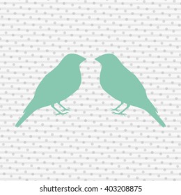 birds decoration design 