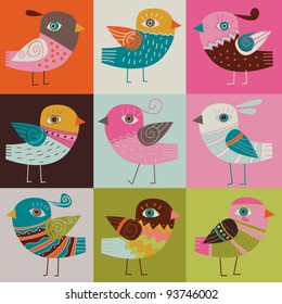 birds decorative