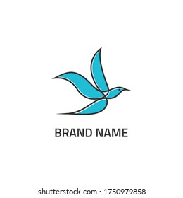 logotipo de diseño de aves 