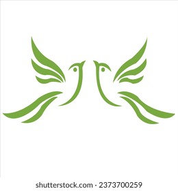 birds in different poses isolated on white background. cute bullfinches birds migration vector graphic. animation the bird is flying. bird logo icon design