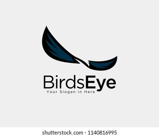 Birds eagle eye logo, eyeglass birds fly eagle, spy eagle